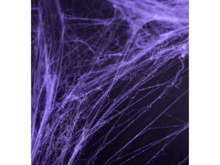 Artificial spider web - Purple - 60g 