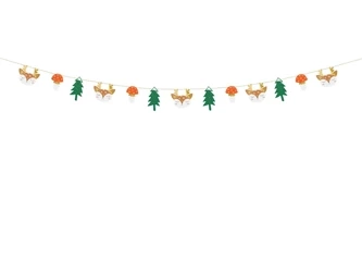 Paper garland - Forest - 170cm