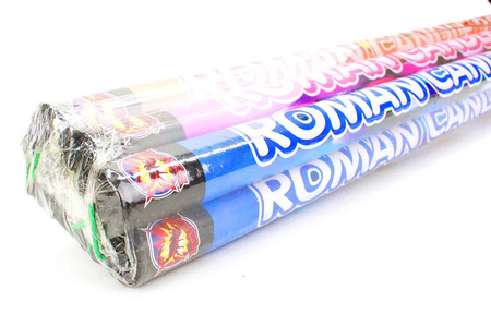 ROMAN FIRE - ROMAN CANDLE L - 22 arrows - 6 pieces - CLE6020-22-L - SRPYRO