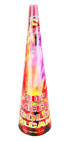 VOLCANO MEGA GOLD VOLKANO 20" - CLE0527 - SRPYRO