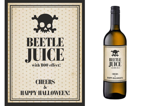 Alcohol labels - Beetle Jiuce - 10 pieces