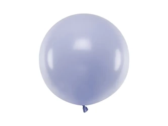 Latex Balloon 60cm - Round - Pastel Light Lilac