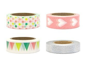 Decorative ribbons - Self-adhesive - 4 pieces