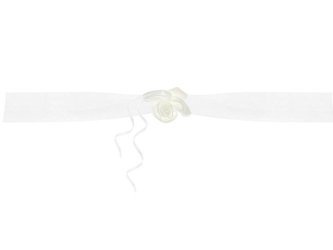 Organza garlands - Cream - 180 cm - 2 pieces