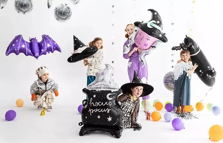 Foil balloon - Witch - 73.5 x 101 cm - Halloween