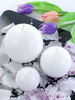 Ball Candle - Matte - White - 8cm - 1 piece