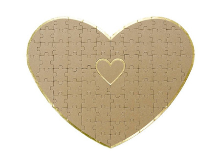 Guest book puzzle - Heart - 45 x 35,5 cm