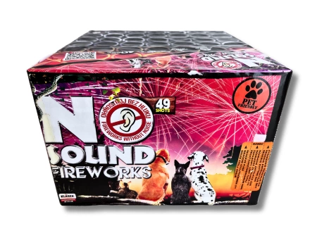 NO SOUND FIREWORKS SILENT DISPLAY - 49 shots - 25mm - C4925NO14 - CLASSIC