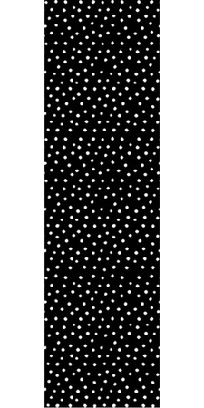 Wrapping Paper - Black - White Dots - 68.5 x 100 cm