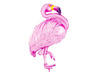 Foil balloon - Flamingo - Pink - 70 x 95 cm