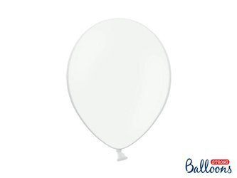 Strong 30cm Balloons - Pastel Pure White - 10 pieces