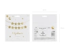 Banner - Baby shower - 290x16.5 cm - gold