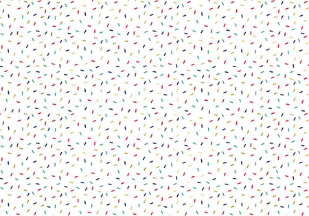 Wrapping Paper - Sugar Sprinkles - White - 70/200cm