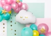 Cloud foil balloon - 51 x 35.5cm - white