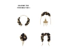 Balloon Garland - Black and Gold - 60 Balloons - 200 cm