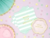 Yummy napkins - Never stop dreaming - Mint - 33x33 cm