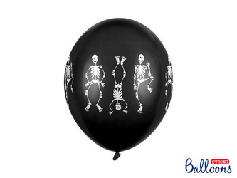 Balloon Strong 30cm - Boneheads - Pastel Black - 1 piece