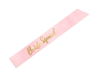 Bride squad sash - Bright Pink - 75cm