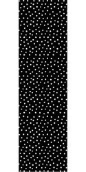 Wrapping Paper - Black - White Dots - 68.5 x 100 cm