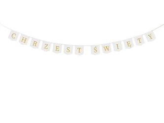 Banner - Holy Baptism - 2m - White