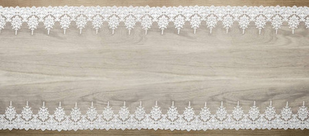 Decorative lace - Broken white - 0,45 x 9 m