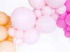 Set of balloons and helium - Teddy bear on the moon - pink - 20 elements