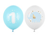  Balloons 30 cm - Birthday - Pastel Light Blue - 50 pcs