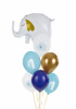  Balloons 30 cm - Birthday - Pastel Light Blue - 50 pcs