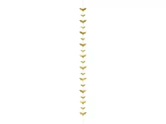 Garland - Bats - Gold - 150 cm