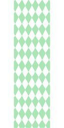 Wrapping Paper - White - Light Green Rhombs - 68.5 x 100 cm