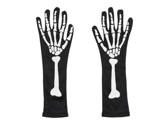 Gloves that glow in the dark - Black - Size S/M - 1 pair