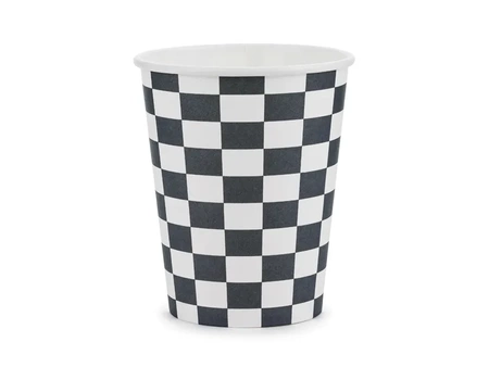 Cups - Chessboard - 220 ml - 6 pcs.