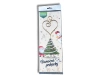 COLD FIRES 33CM 1PC. F1 CHRISTMAS HEART - VPV15