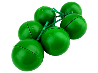 GREEN SHOOTING BALLS - TC9 - TROPIC - 6 pcs.