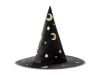 Witch's Hat - Black - Gold Patterns - Halloween