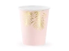 Cups - Leaves - Light Pink - 220 ml - 6 pcs