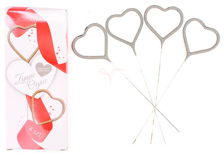 COLD FIRE - HEARTS - TXF373 - Triplex - 4 pcs.