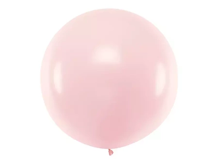 Round balloon 1m - Pastel Pale Pink