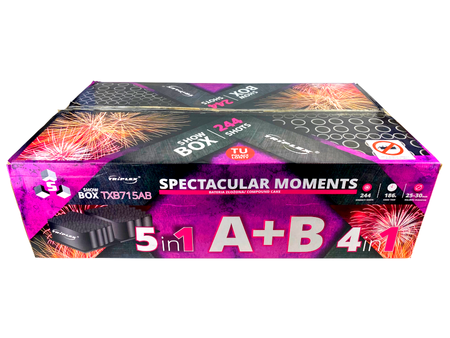 SPECTACULAR MOMENTS FAJERVER SHOTS - 244 shots - 25/30mm - TXB715AB - Triplex