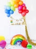 Strong 23 cm balloons - Pastel Mand. Orange - 100 pcs.