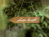 Wooden signpost - Photo Booth - 36 x 7.5 cm