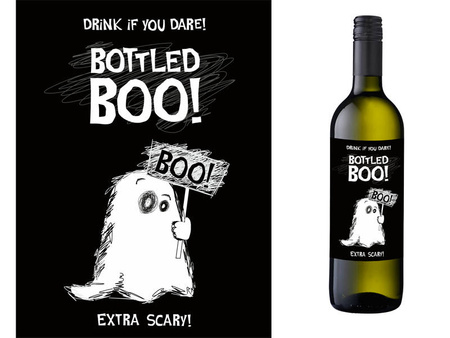 Alcohol labels - Bottled Boo! - 10 pcs.