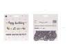 Banner - Happy Birthday - Construction vehicles - 2 m