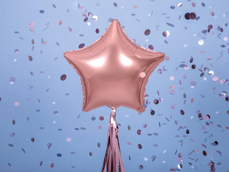 Foil balloon - Star - Pink Gold - Metalized - 48 cm