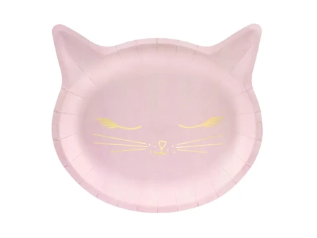 Plates - Kitten - 22x20 cm - 6 pcs.