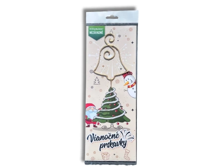 COLD FIRES 33CM 1PC. F1 CHRISTMAS BELL - VPV18