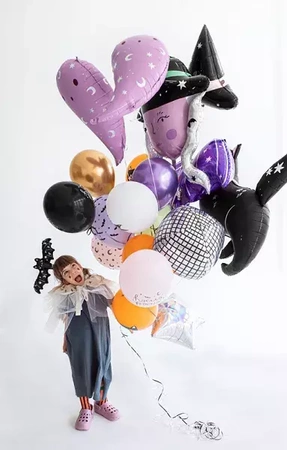 Foil balloon - Witch - 73.5 x 101 cm - Halloween