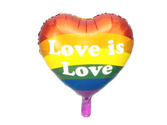 Foil balloon - Love is Love - 45 cm