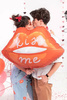 Foil balloon - Lips - Kiss Me - 86,5 x 65 cm