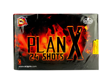 PLAN X launcher - 24 shots - 38mm - CLE4076 - SRPYRO